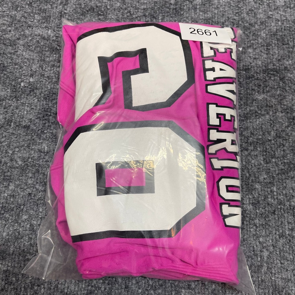 Adidas Beaverton Oregon Football Game Day Jersey Womens 2XL XXL Pink #69 Graphic - Picture 12 of 12